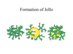 Formation of Jello - University at Buffalo