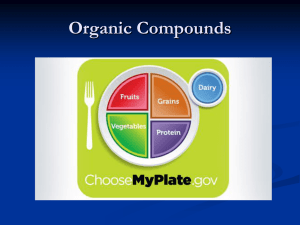 Organic Compounds Review - Enrico Fermi High School