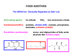 17 Food Additives