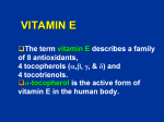 VITAMIN DEFICIENCY DISORDERS