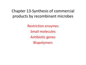 Biotechnology and Genetic Engineering