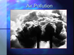 Chapter 13: Air Pollution