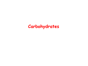 Karbohidratlar - mustafaaltinisik.org.uk