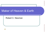 Maker of Heaven & Earth