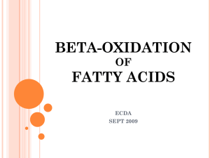 7 rounds of beta oxidation