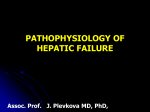 Pathophysiology of hepatic failure