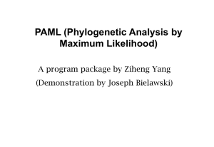 Codon - Ziheng Yang