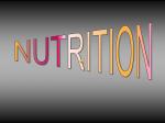 Nutrients that have Calories