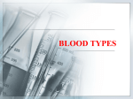 20 Blood types