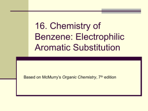 Electophilic Aromatic Substituion