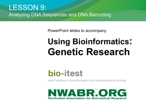 Genetic_Research_Lesson9_Slides_Single_Sequence_NWABR