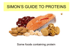 what are proteins? - scie