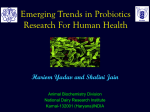 Emerging Trends in Probiotics Research