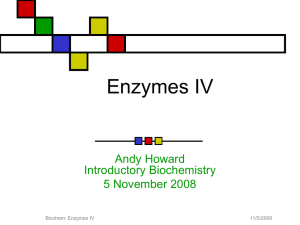 Enzyme Mechanisms