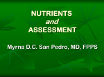 Nutrients & Assessments