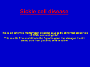 20-Sickle cell disease ppt