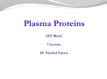 Plasma Proteins19122013