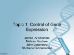 Transcription factors - Raleigh Charter High School