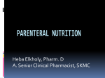 Parentral Nutration