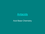 Antacids - Dr. More Chemistry