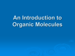 Organic Molecules Version 2