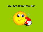 You Are What You Eat you_are_what_you_eat