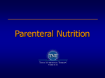 NUTRIENTS AND ENERGY METABOLISM