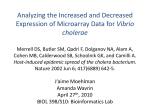 Analyzing the Increased and Decreased Expression of Microarray