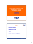 Lecture 8: Gene Finding by Computational Analysis Outline 1
