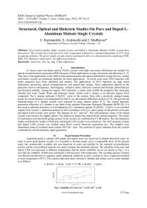 IOSR Journal of Applied Physics (IOSRJAP)