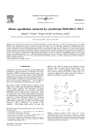 Alkene epoxidation catalyzed by cytochrome P450 BM-3 139-3 Edgardo T. Farinas,