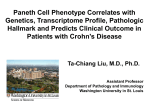 Paneth cell phenotype is associated with clinical outcome