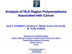 HLA & Cancer [M.Tevfik DORAK]