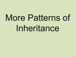 non-mendelian genetics