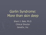 The PTCH gene and Gorlin Syndrome