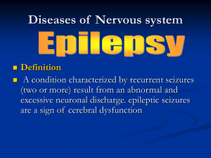 Diseases of Nervous system