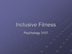 Inclusive Fitness