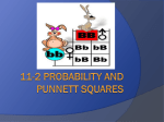 11-2Probability and PunneTt Squares