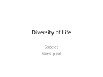 Diversity of Life
