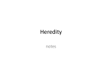 Heredity - Monroe County Schools