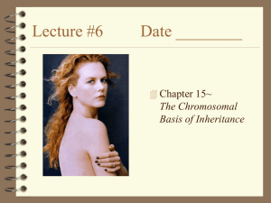 Lecture #6 Date - Ms. Pass's Biology Web Page