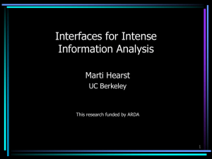 Measuring Information Architecture