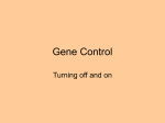 Gene Control