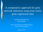 Gene network inference - Institute for Mathematics and its