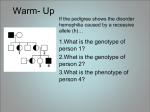 Modes of Inheritance