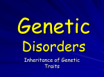 Genetic Disorders student copy