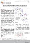 Integrative analysis of genomic variants in carcinogenesis