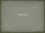 GENETICS DEFINITION