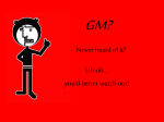 GM?