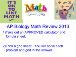 Math Review PPT